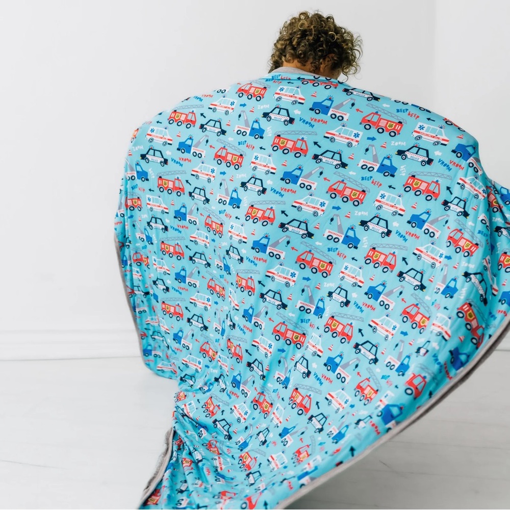 Little Sleepies To The Rescue Cloud Blanket NEW IN PACKAGING First Responders - Picture 3 of 3